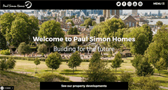 Desktop Screenshot of paulsimonhomes.com
